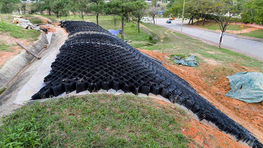 Slope Grid - Hillside Erosion Control — Pro Fabric Supply