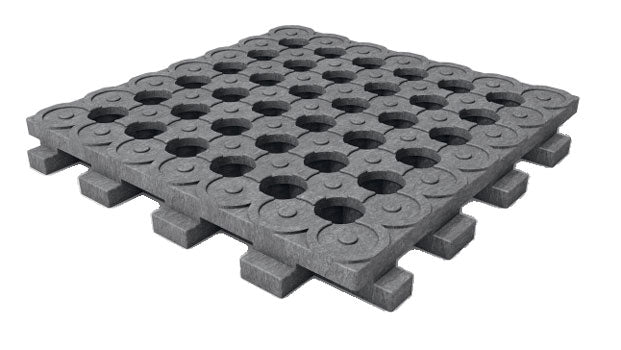 Top Selling Rolled Mesh Permeable Perforated Rubber Mat with Holes for Road  - China Rubber Matting, Rubber Floor