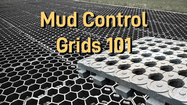 Mudcontrol Mats - Quick install method on top of mud 