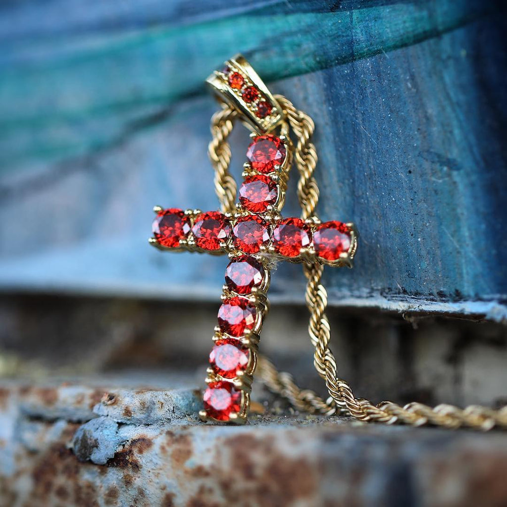 Gemstone Cross