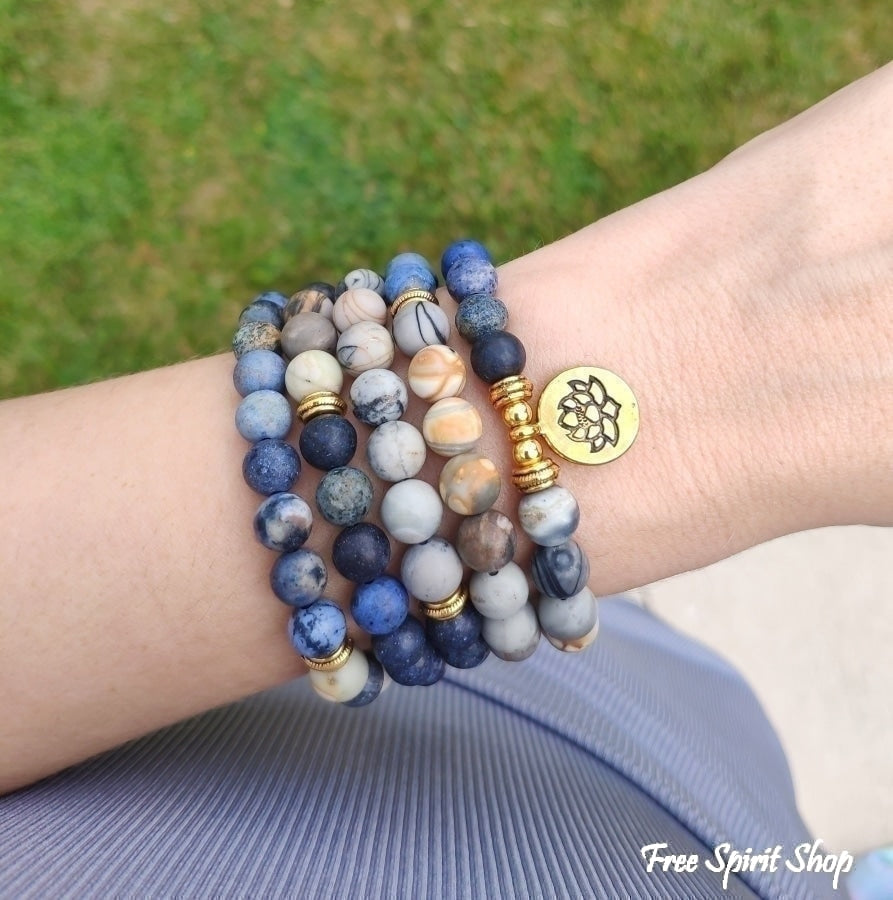 Mala Beads Bracelet · Mexicali Blues