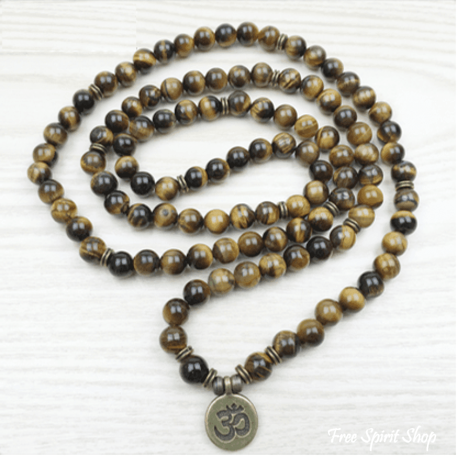 2 SETS - Tigers Eye Guru Bead Sets - Tibetan Guru Beads - Mala Making –  TibetanBeadStore