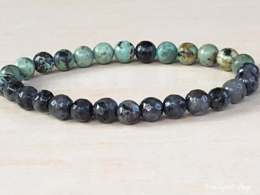 Power Beads Bracelet Labradorite, 10mm – Forziani