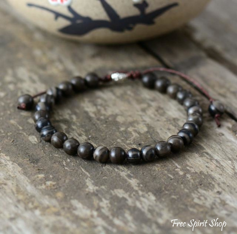 Natural Stone Boho Bead Bracelets