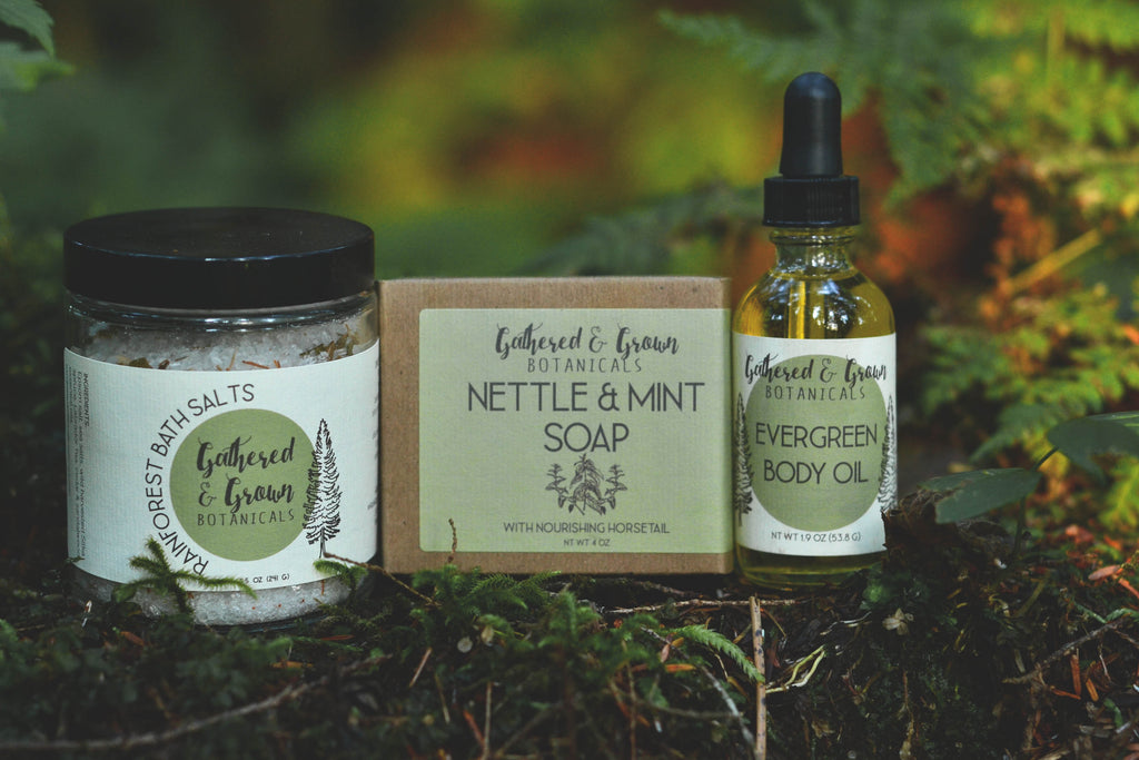 Gathered and Grown Botanicals Forest Collection
