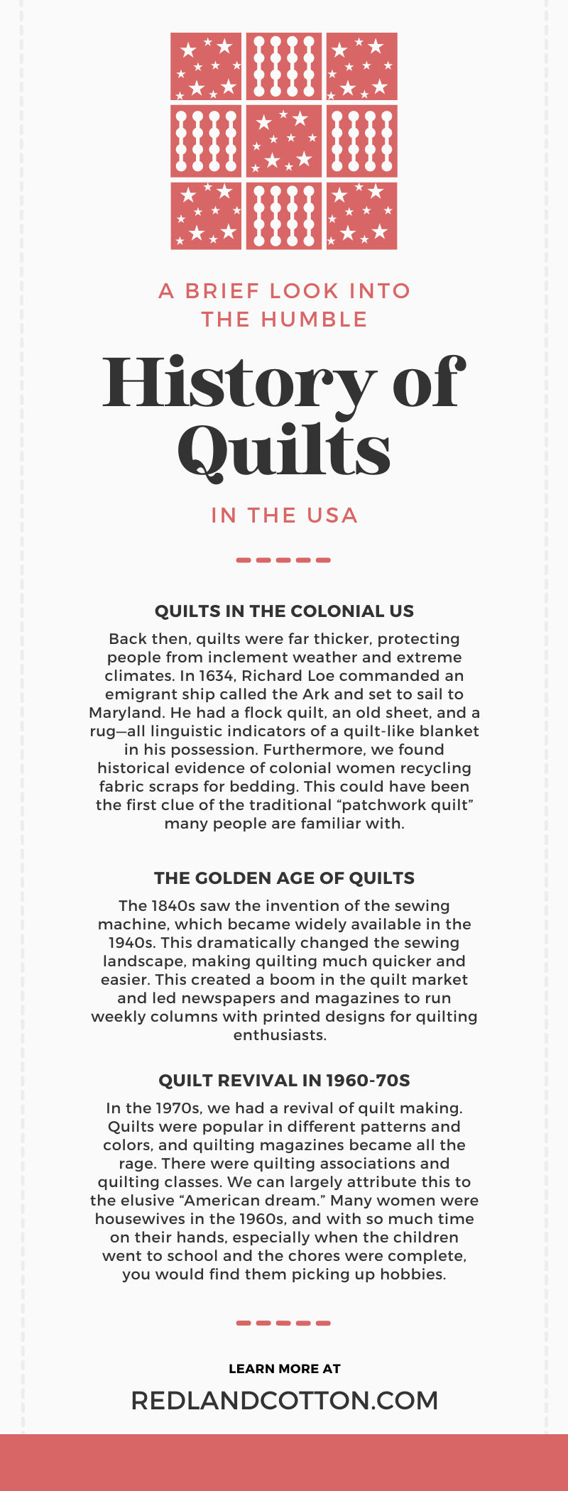 A Brief Look Into the Humble History of Quilts in the USA 