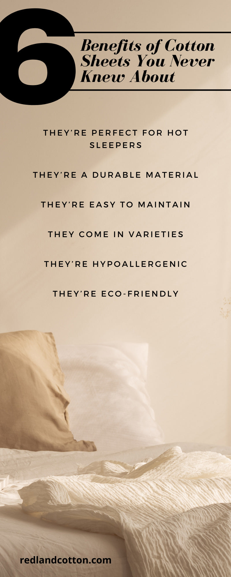 6 Benefits of Cotton Sheets You Never Knew About