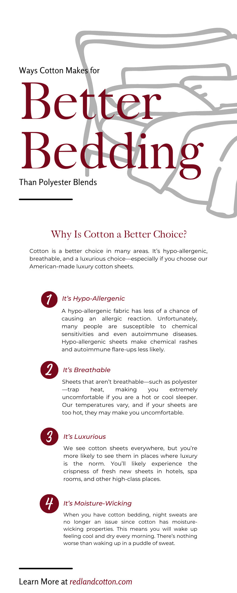 4 Ways Cotton Makes for Better Bedding Than Polyester Blends