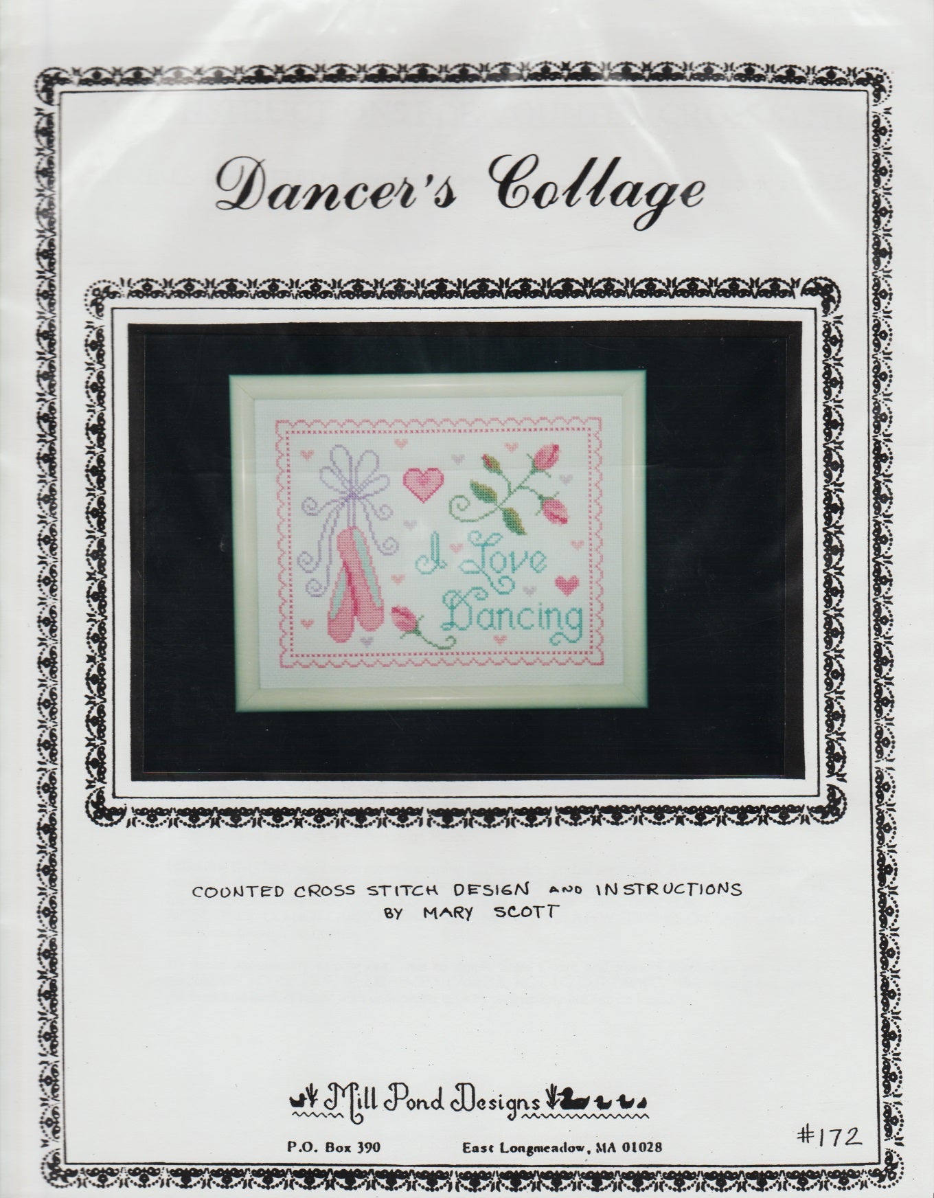 Dancer's Collage pattern