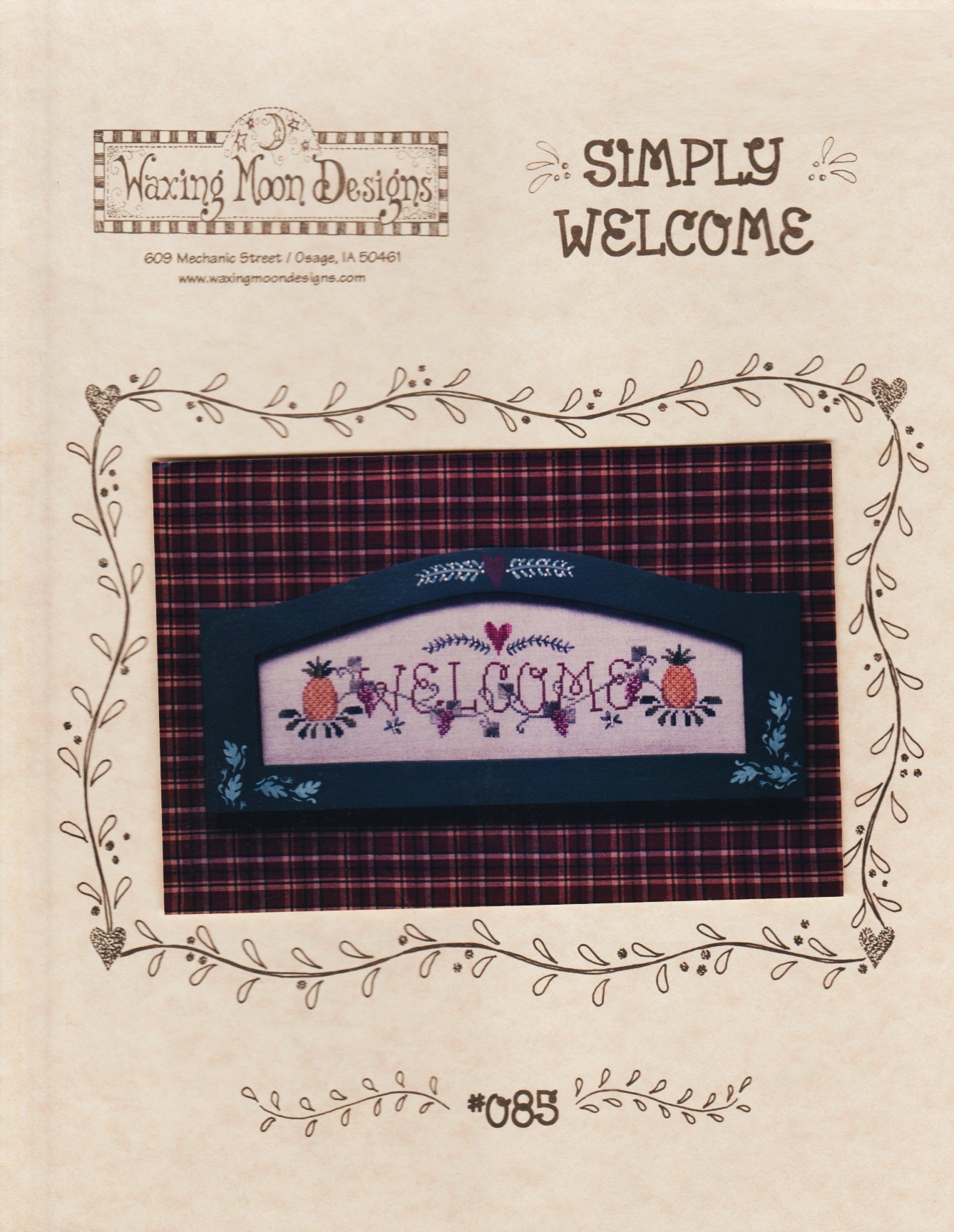 Simply Welcome pattern