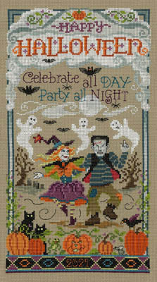 Halloween Party Pattern Sandra S Stitch Stash