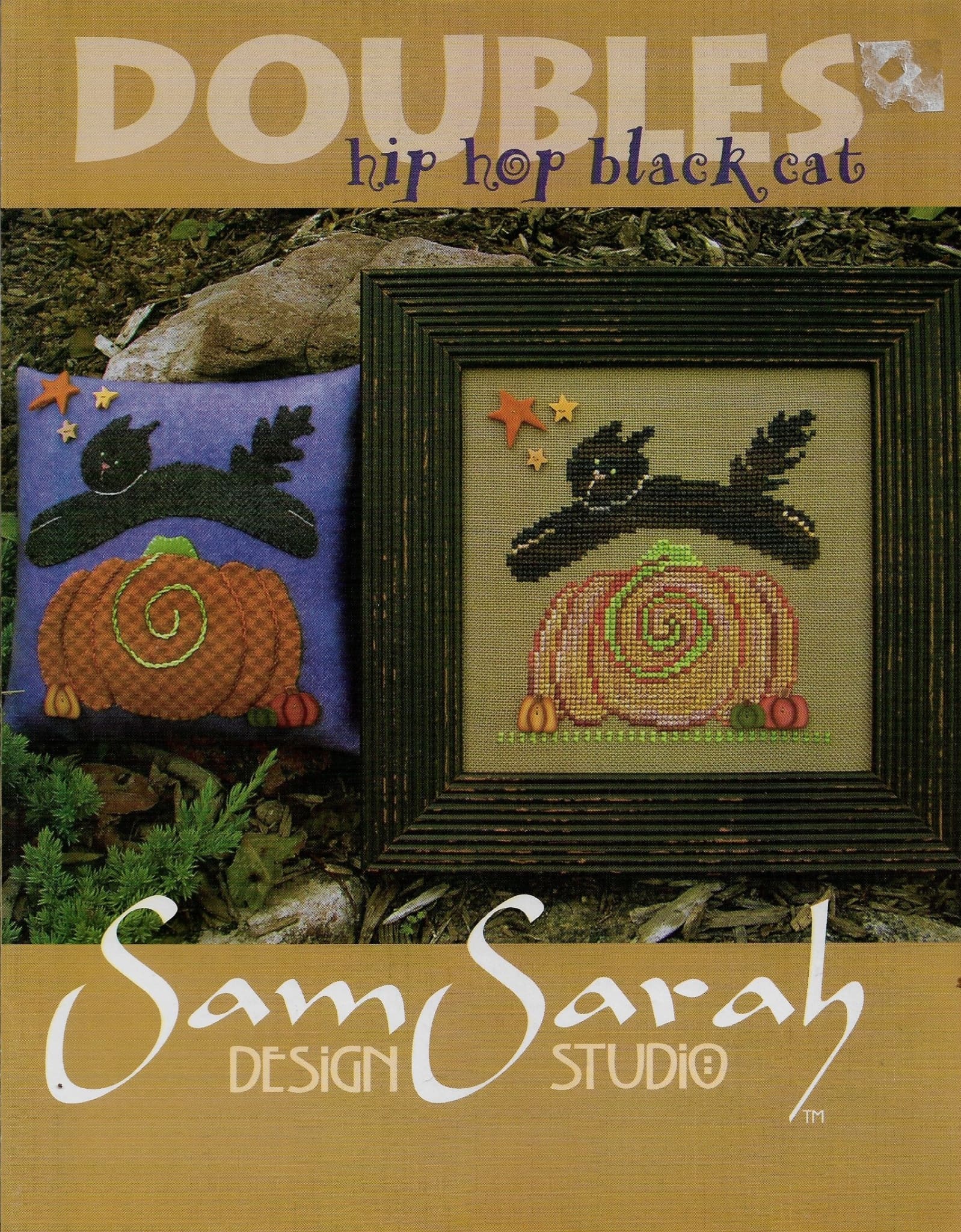 Doubles Hip Hop Black Cat pattern