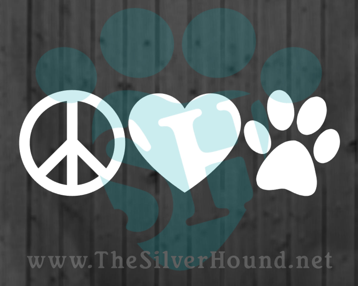 Free Free 127 Peace Love Dog Svg SVG PNG EPS DXF File