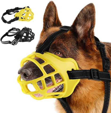 Breathable Silicone Basket Muzzle