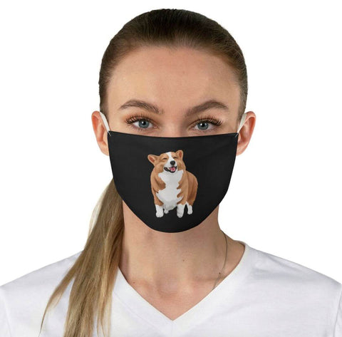 Custom Patterdale Terrier Face Mask