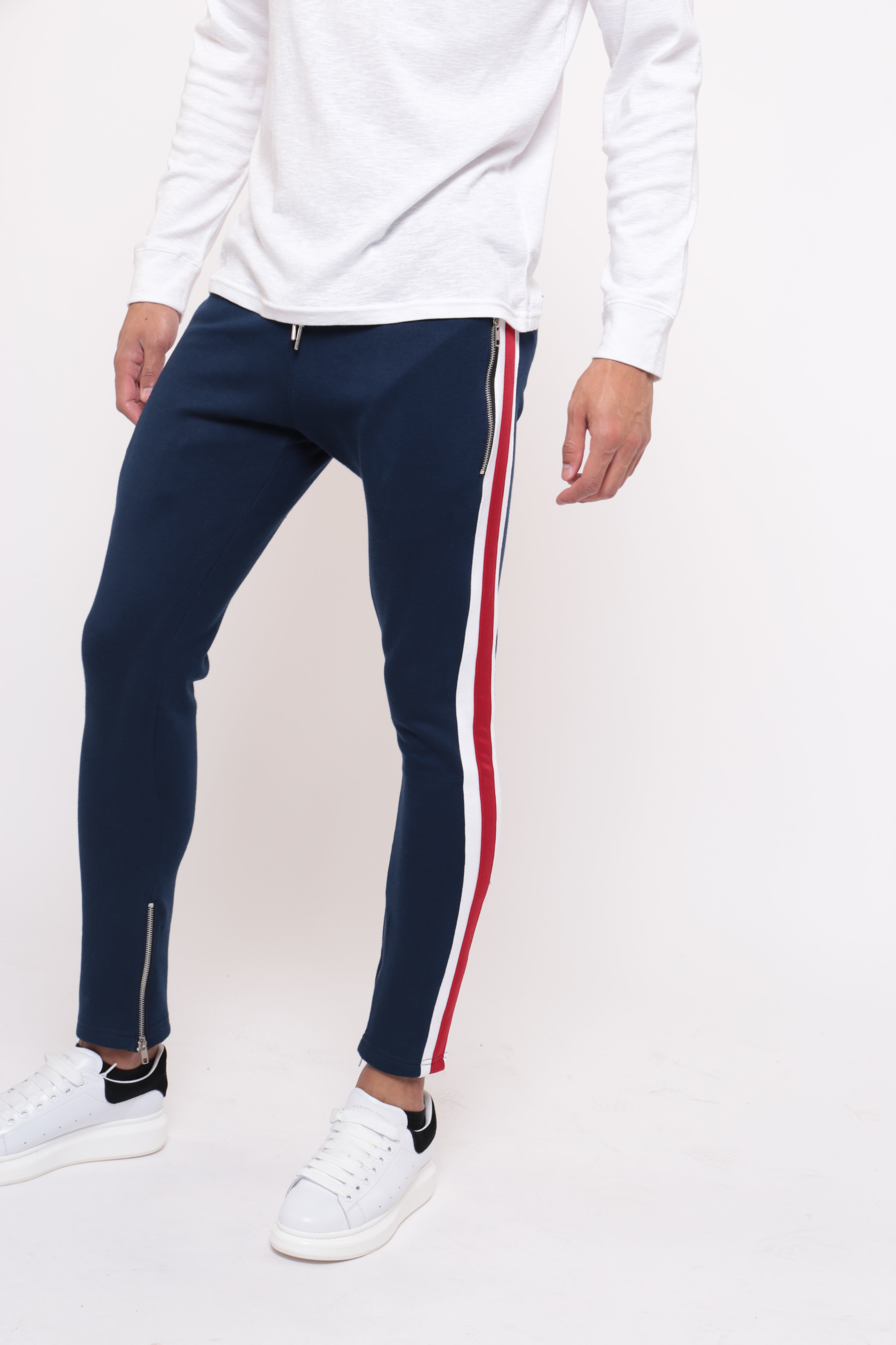 double stripe joggers