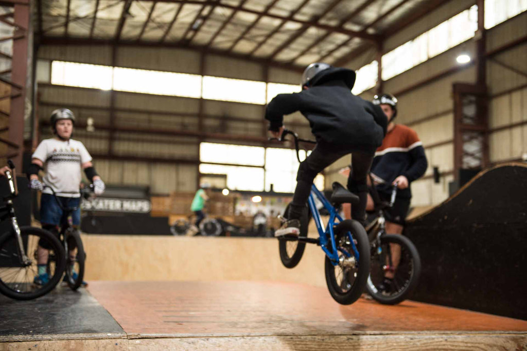 learn tricks in a controlled environment with Rampfest Skatepark
