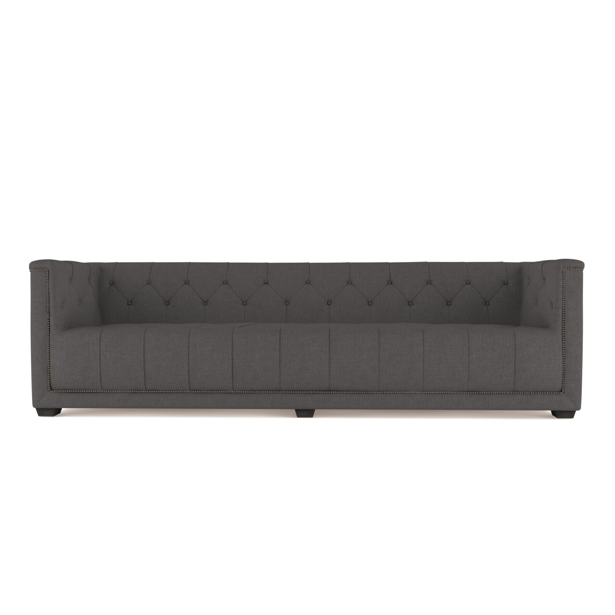 Hudson Sofa - Graphite Box Weave Linen