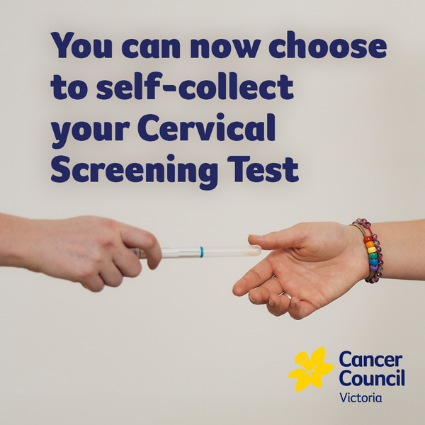 You can now choose to self-collect your cervical screening test