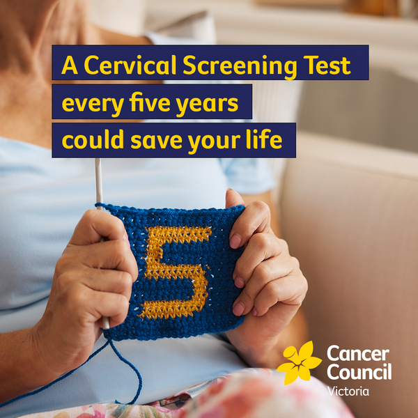 A cervical screening test every five years could save your life