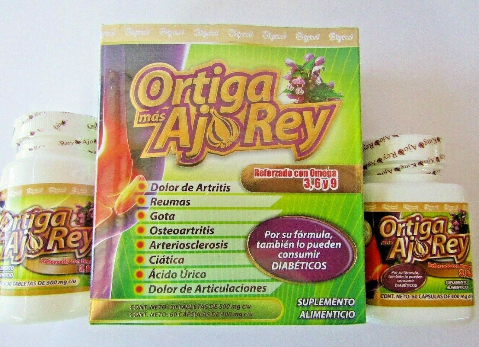 ortiga mas ajo rey omega nutrition