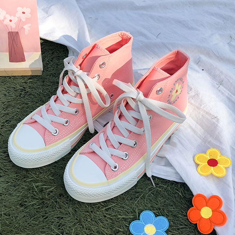 Sole Flowers Canvas Shoes AD11938 – Andester