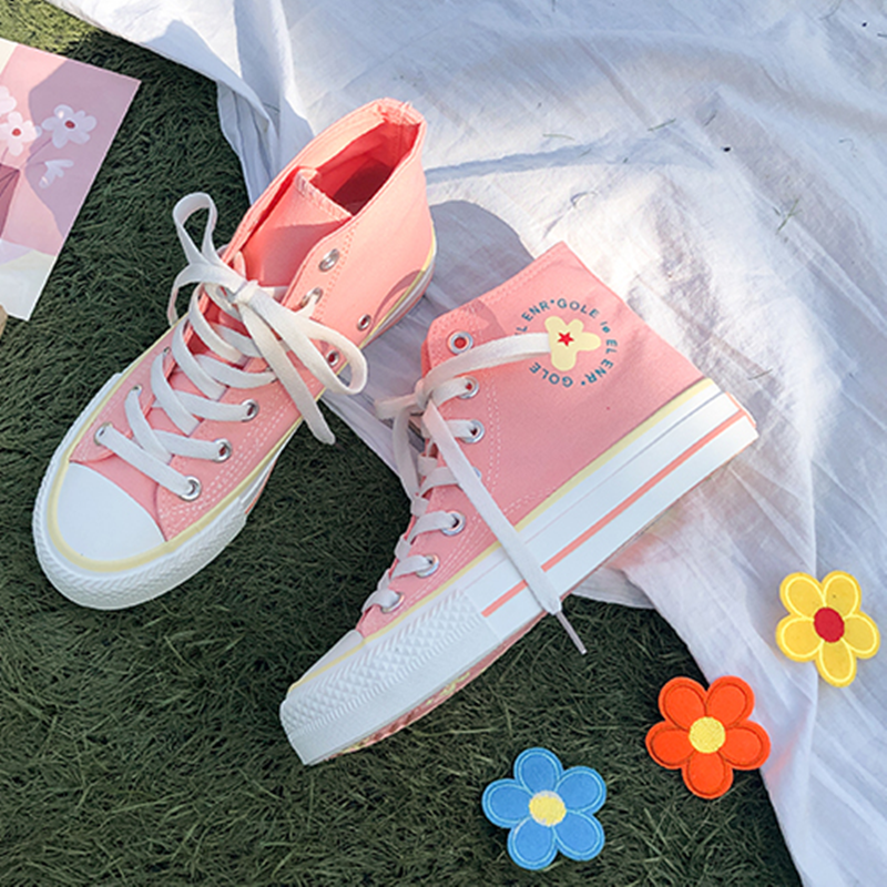 Sole Flowers Canvas Shoes AD11938 – Andester