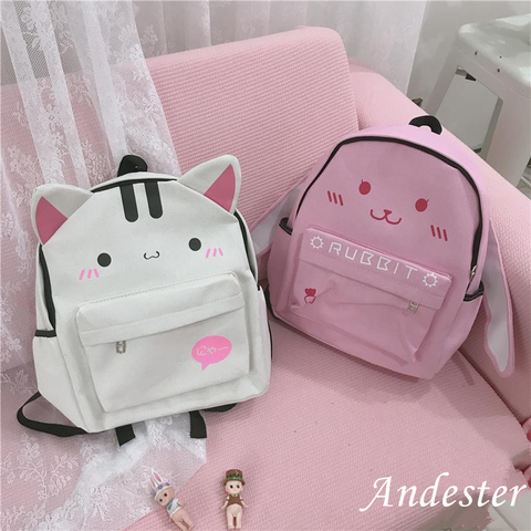 Cute Fuzzy Bunny Backpack AD10010 – Andester