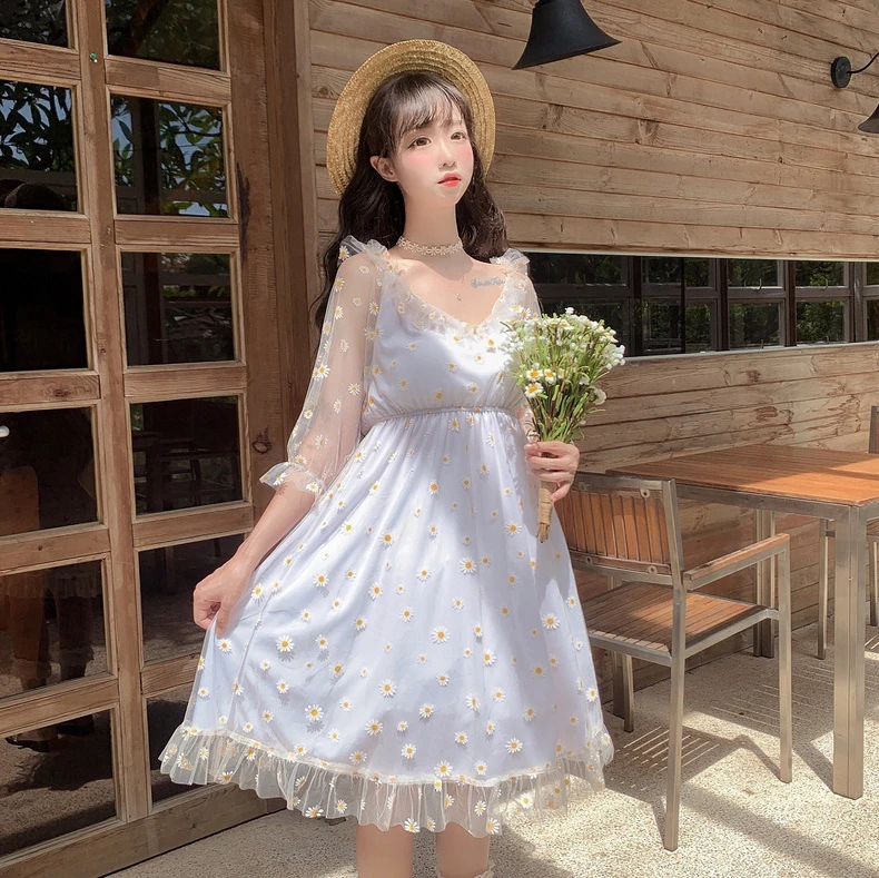 Lolita Daisy Girl Dress AD210194 – Andester