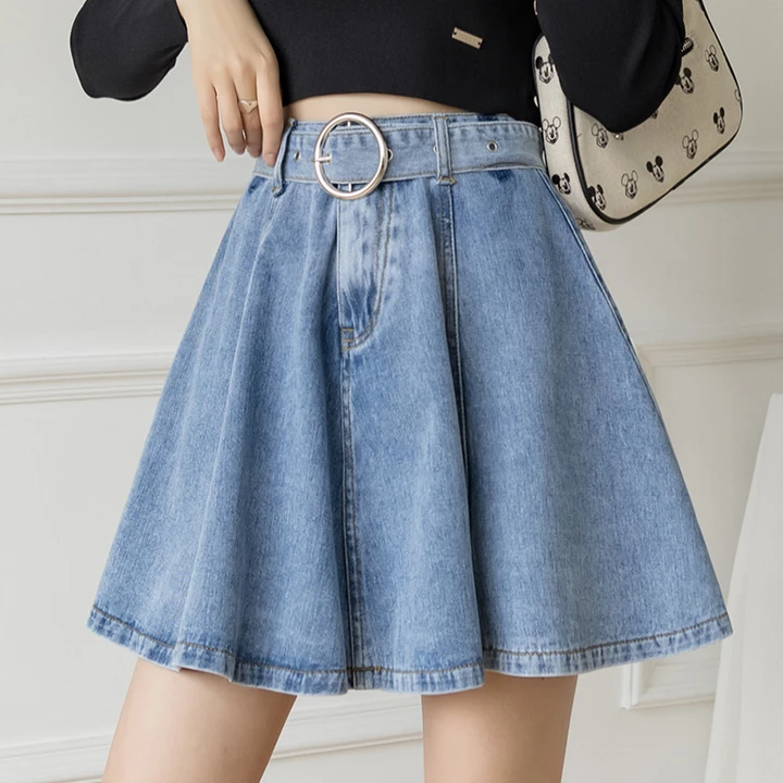 Preppy Denim Skirt AD210021 – Andester