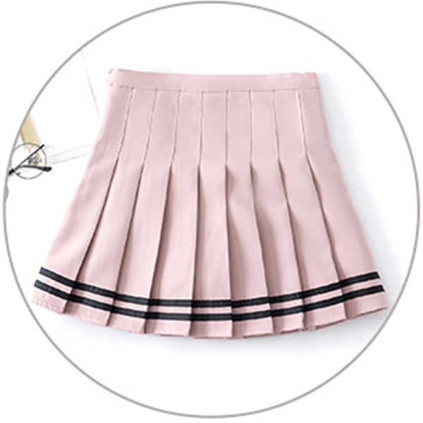 Tall Waist Tennis Pleated Skirt AD10378 – Andester