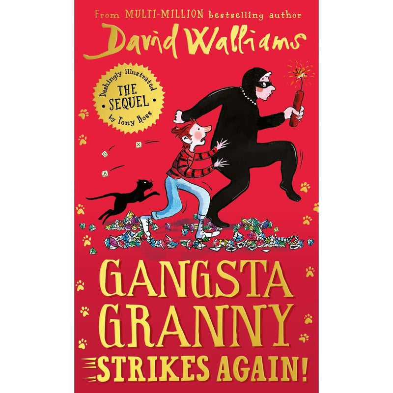 正版 Gangsta Granny #2 Strikes Again! (Paperback)(David Walliams)(Tony ...
