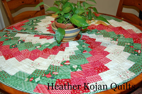 21.11.17 Moda Bakshop Heather Kojan Quilts Free Christmas Tree Skirt Sewing Pattern Fabric Shack