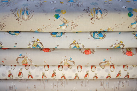 Beatrix Potter Peter Rabbit Cotton Fabric
