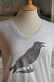 Fabric Shack Jackdaw T-Shirt Applique Festival Fun Workshop Classes