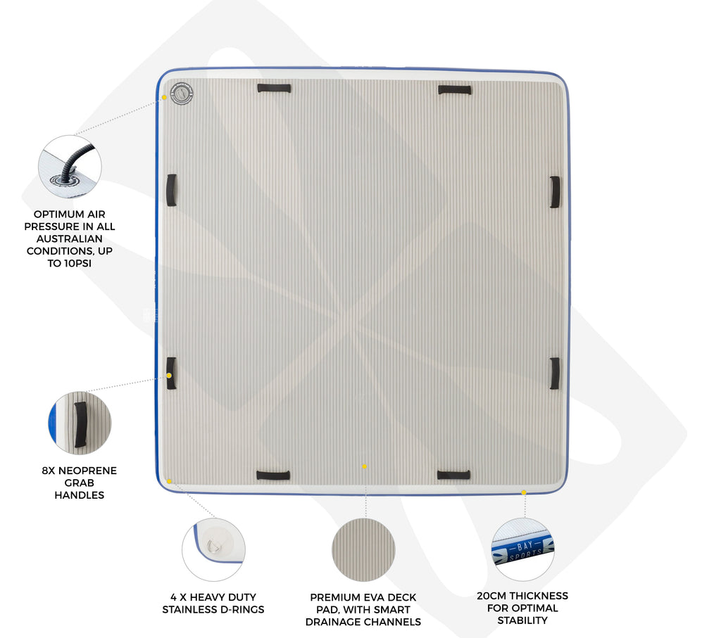 Air Pontoon (2x2x0.2m) - Key Features