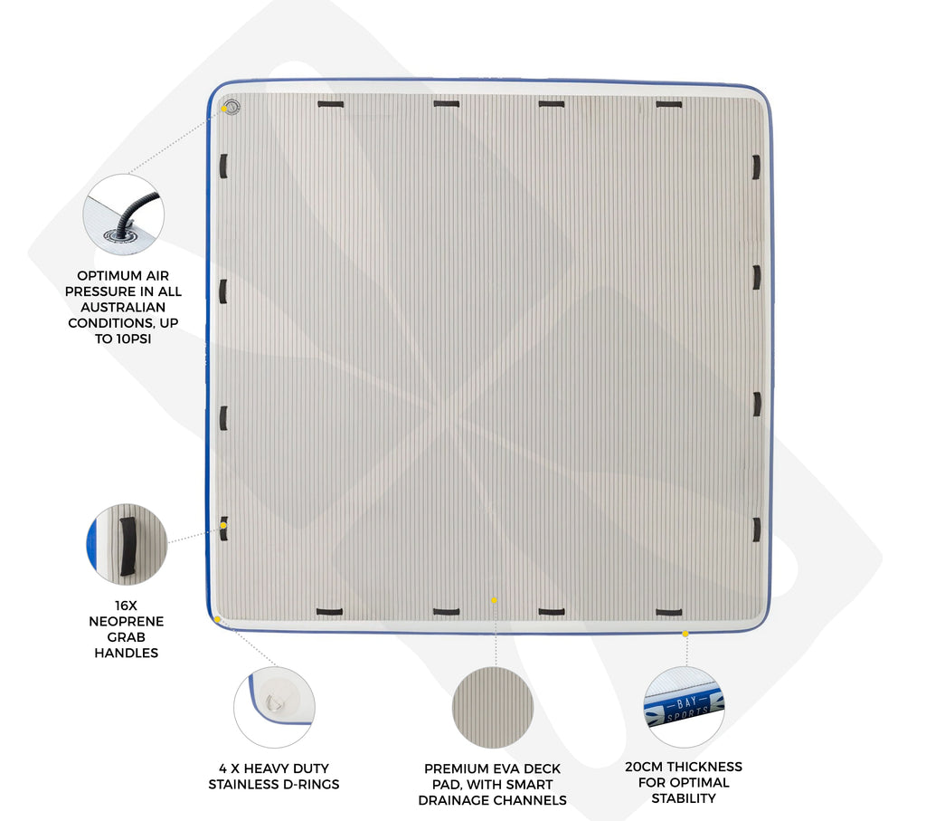 Air Pontoon (3x3x0.2m) - Key Features