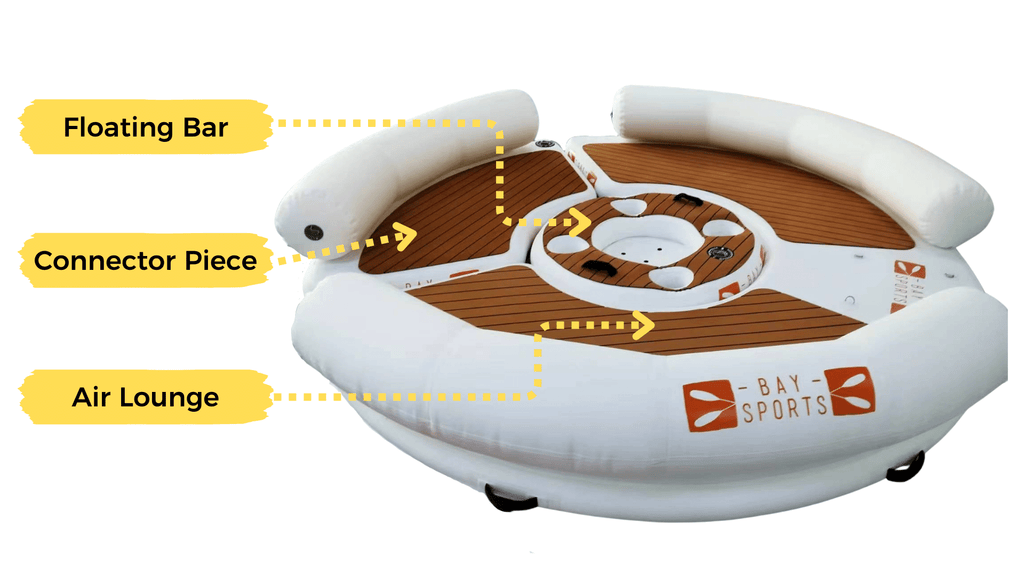 Air Lounge Floating Bar Modular Piece