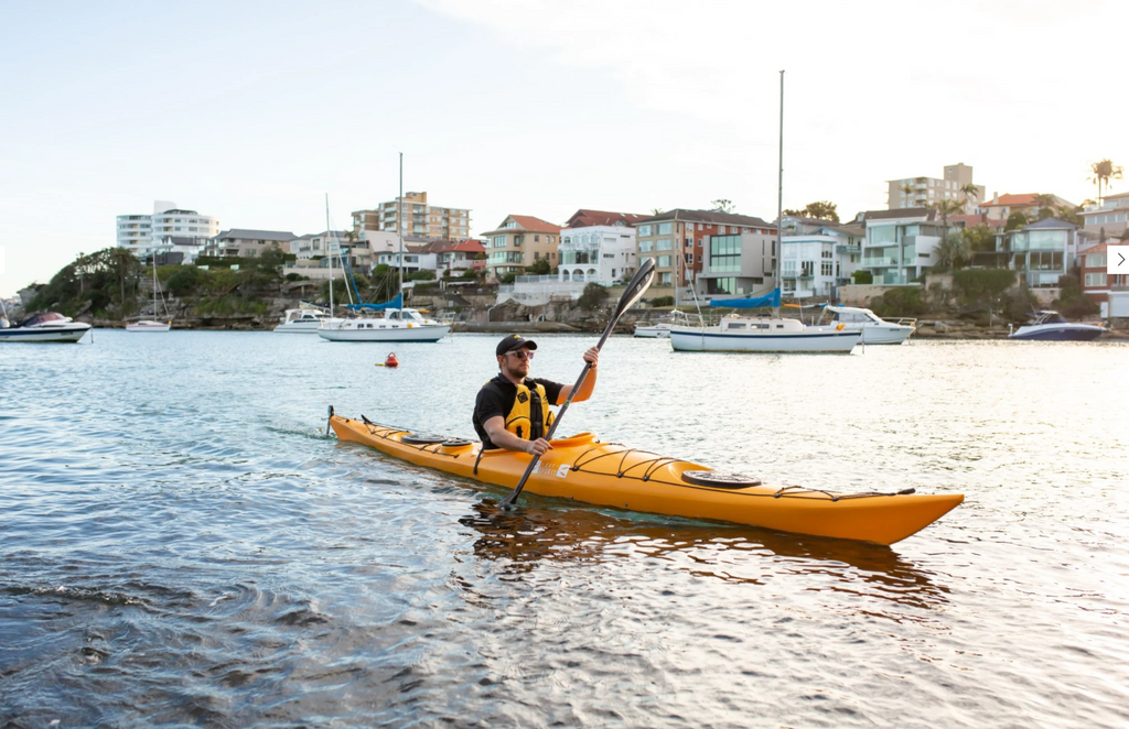 Bay Sports Expedition 1 kayak in Yellow