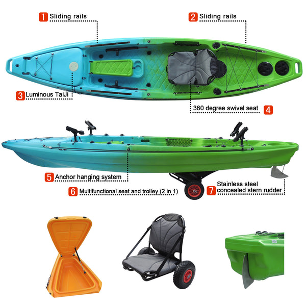 The Kingfish Ultimate Fishing Kayak