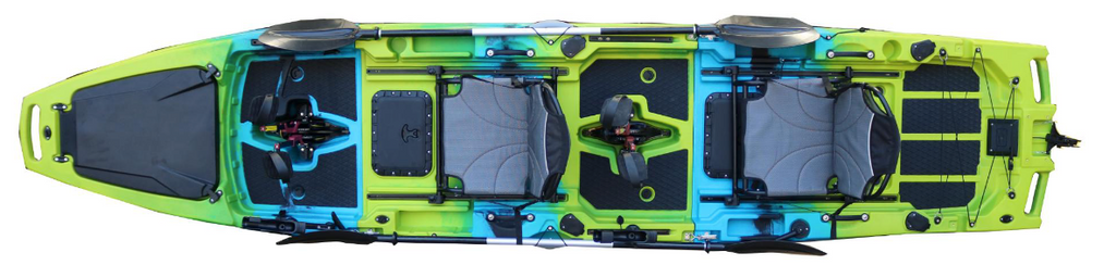 Pedal Pro Fish 4.2m modular kayak