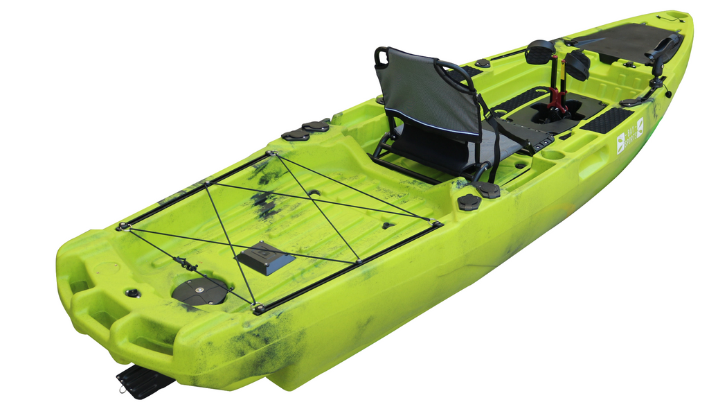 Pedal Pro Fish - 3.9m Pedal-Powered Fishing Kayak w/ MaxDrive 360