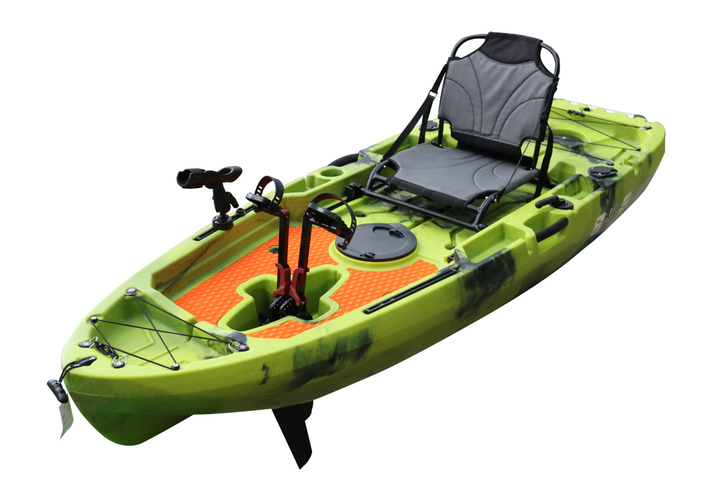 pedal pro fish 2.5m pedal powered fishing kayak