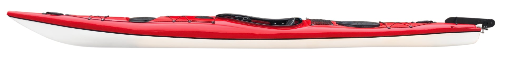 Quest 485 ABS Thermoformed 4.85m sit in expedition kayak red