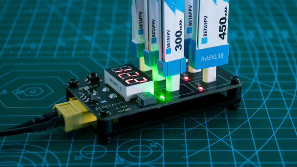 BETAFPV Piastra di carica multipla per batterie 1S PH2.0