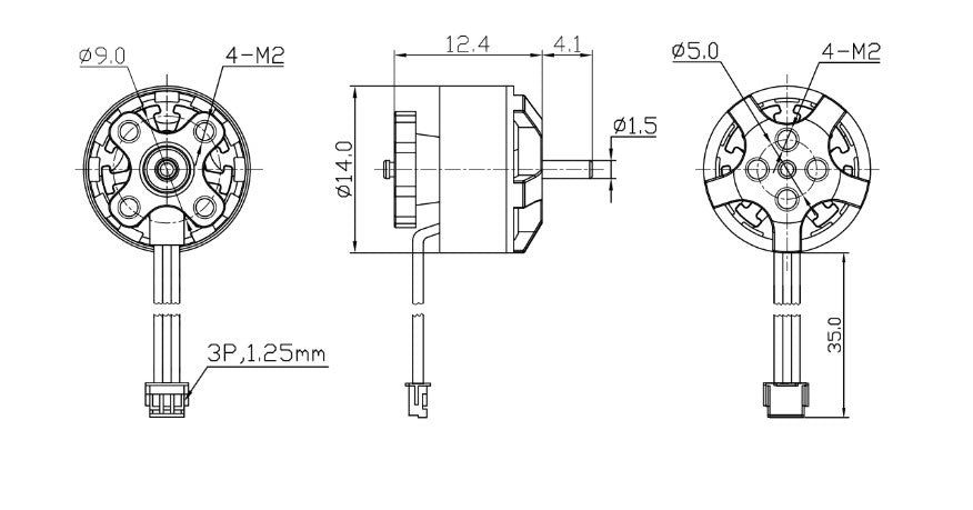 1105 Brushless Motors