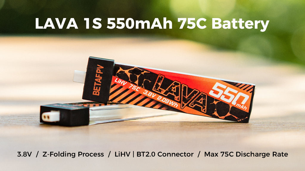 LAVA 1S 550mAh 75C Battery (4PCS)