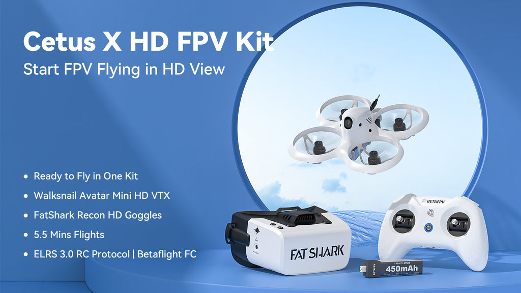 Cetus X HD FPV Kit – BETAFPV Hobby