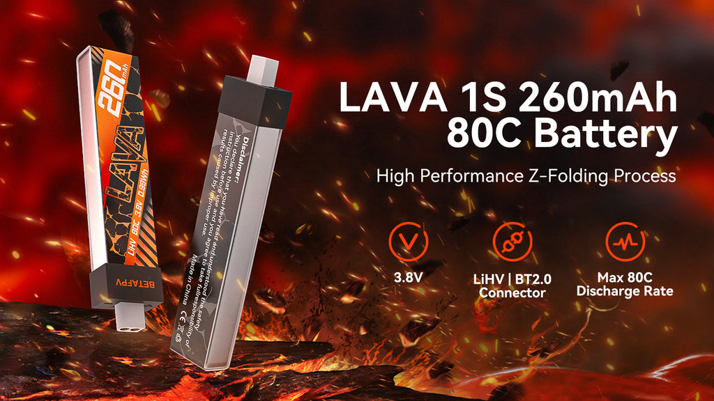  LAVA 1S 260mAh 80C Battery (5PCS)