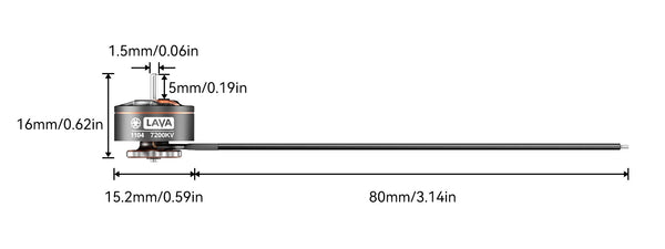 LAVA Series 1104 Brushless Motors